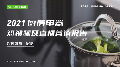 2021年抖音廚房電器短視頻直播數(shù)據(jù)報告 銷售額增長303